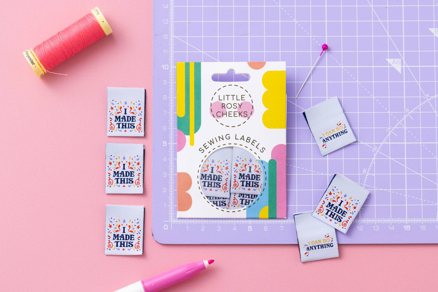 I made this - I can do anything! - Sewing Labels for Clothes and Gifts