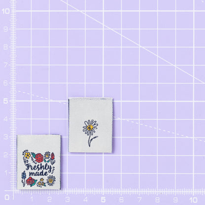 Freshly Made Blooms - Sewing Labels for Clothes & Gifts