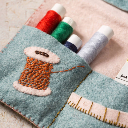 Sewing Roll Felt Craft Kit: English