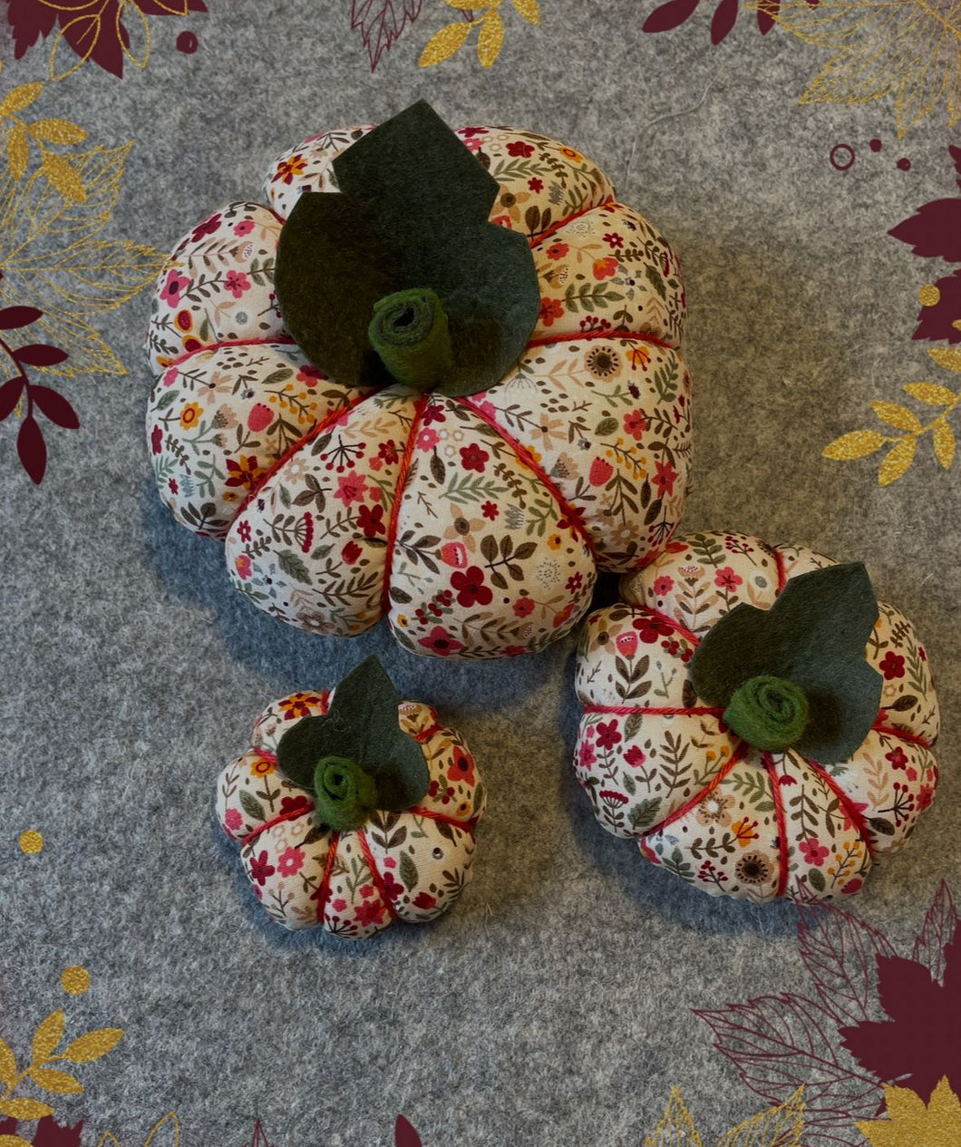 Beginners to Sewing - Fabric Pumpkins