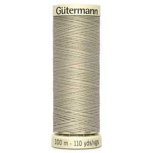 722 Beige Gutermann Sew-All 100m Thread