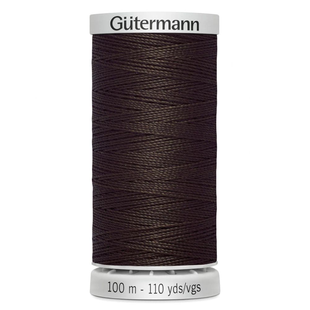 696 Dark Brown Gutermann Extra Strong 100m Thread