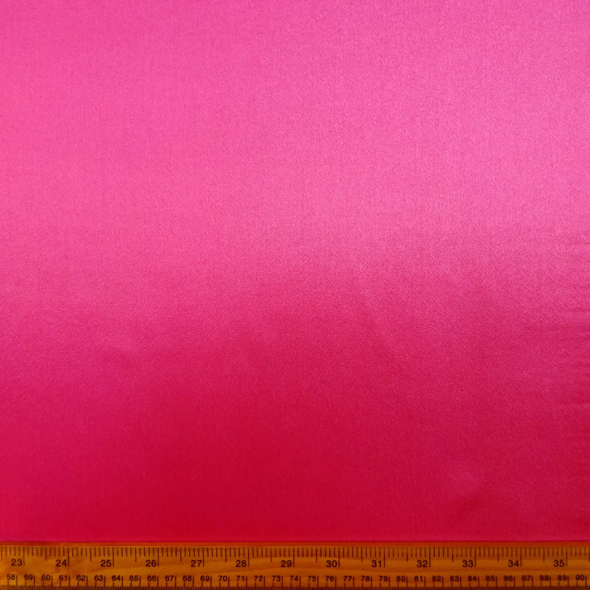 Cerise Polyester Satin Stretch