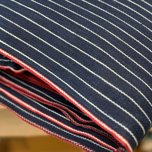 Merchant & Mills - Indian cotton Twill - Indigo Pinstripe