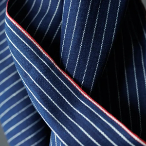 Merchant & Mills - Indian cotton Twill - Indigo Pinstripe