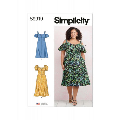 Simplicity S9918/S9919 Summer Dress Pattern