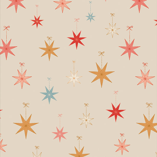 Scandi Christmas Star Cotton