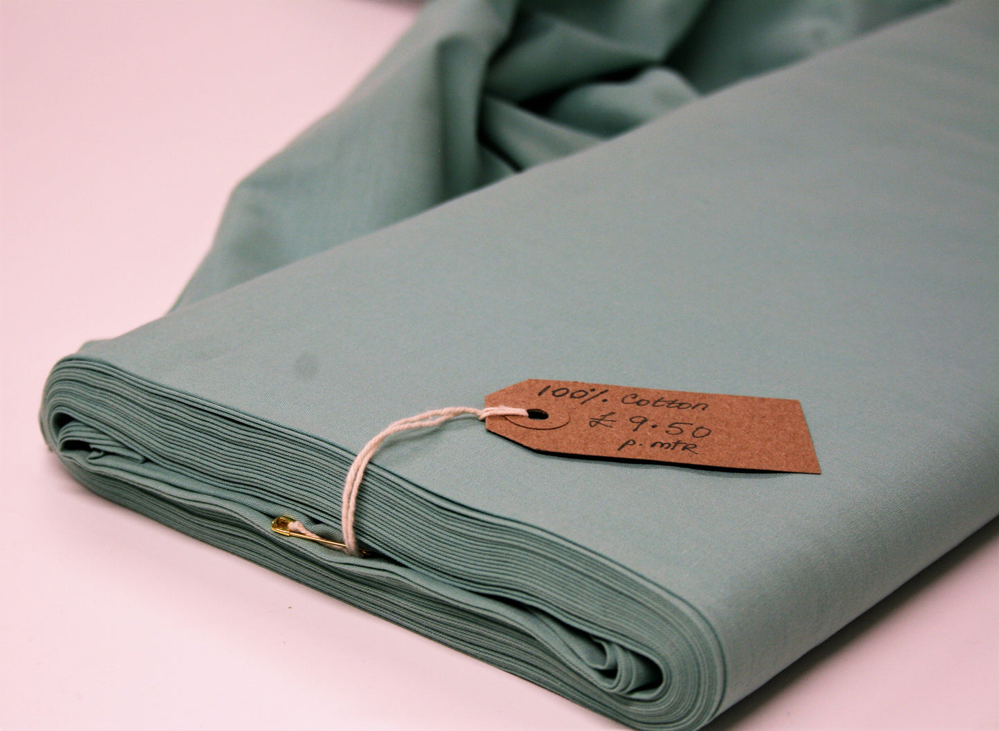 Solid Mint Green - Cotton SS3