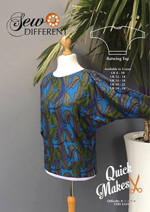 Sew Different Batwing Top 