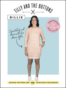 Adults - Introduction to Sewing Stretch knits - "Sewing Billie Sweatshirt"