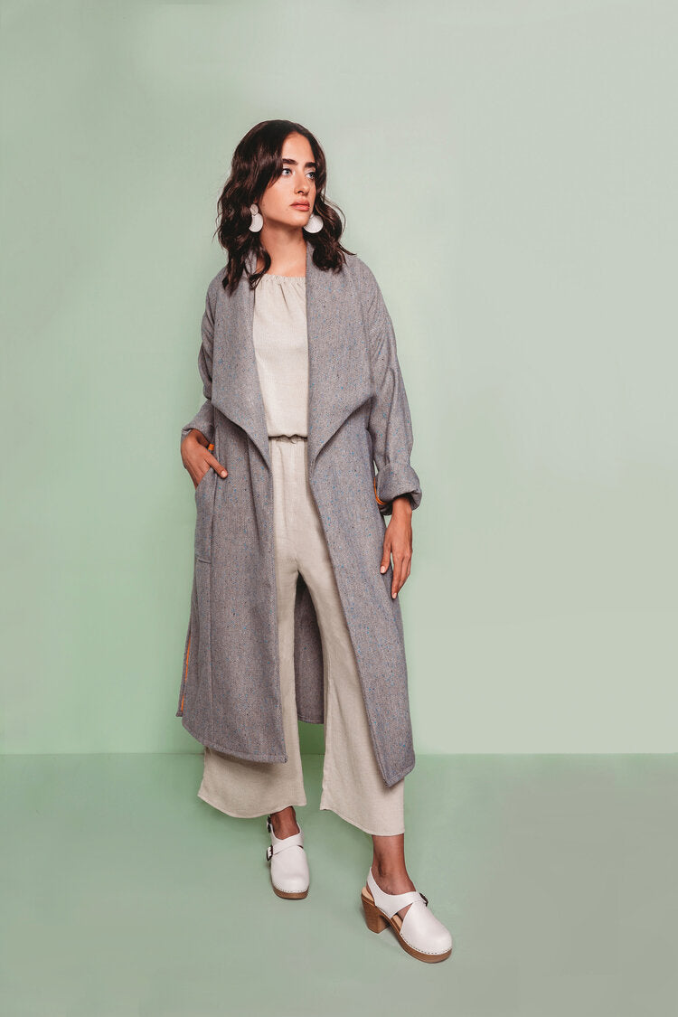 Friday Pattern Company - Cambria Duster Coat Pattern