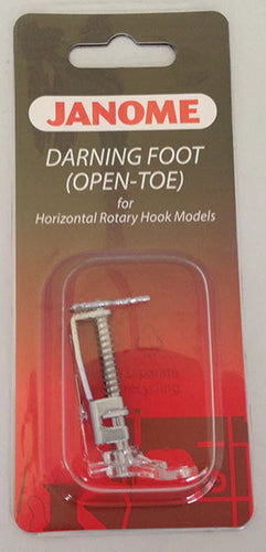 Janome Darning Foot - Open Toe for Horizontal Rotary Hook Models