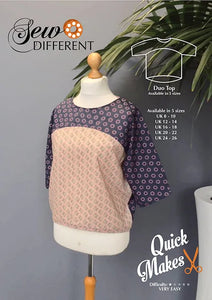 Sew Different Duo Top 