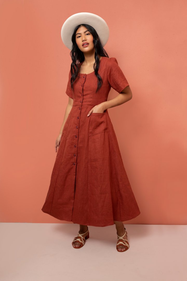 Friday Pattern Company - Hughes Dress Pattern