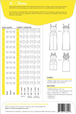 Fiona no.15 - Closet Core Patterns