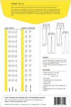 Ginger Skinny Jeans No.03 - Closet Core Patterns