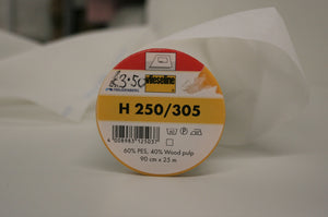 White Heavy Weight Fusible Interfacing