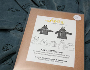Grand'ourse Baby 6m-4yr - Cardigan - ikatee