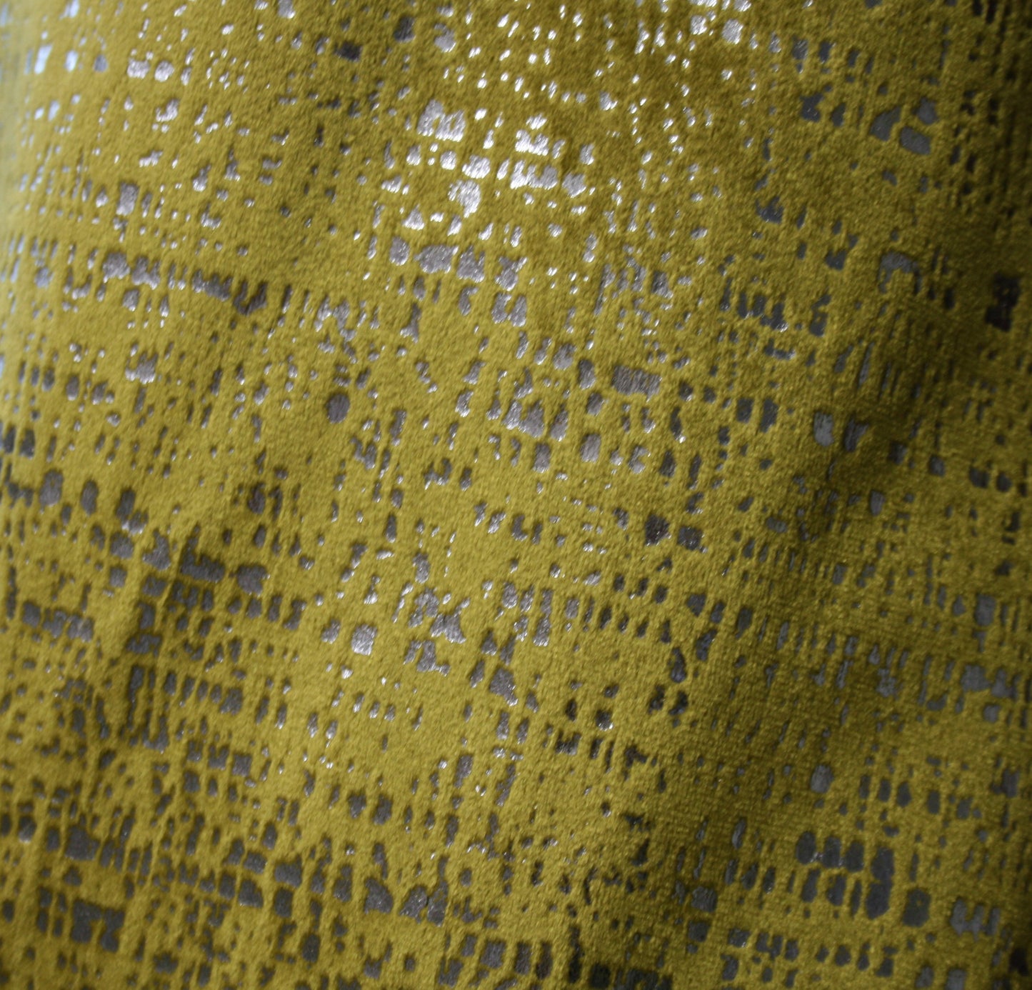 Ochre Zinc - Soft Furnishing Velvet