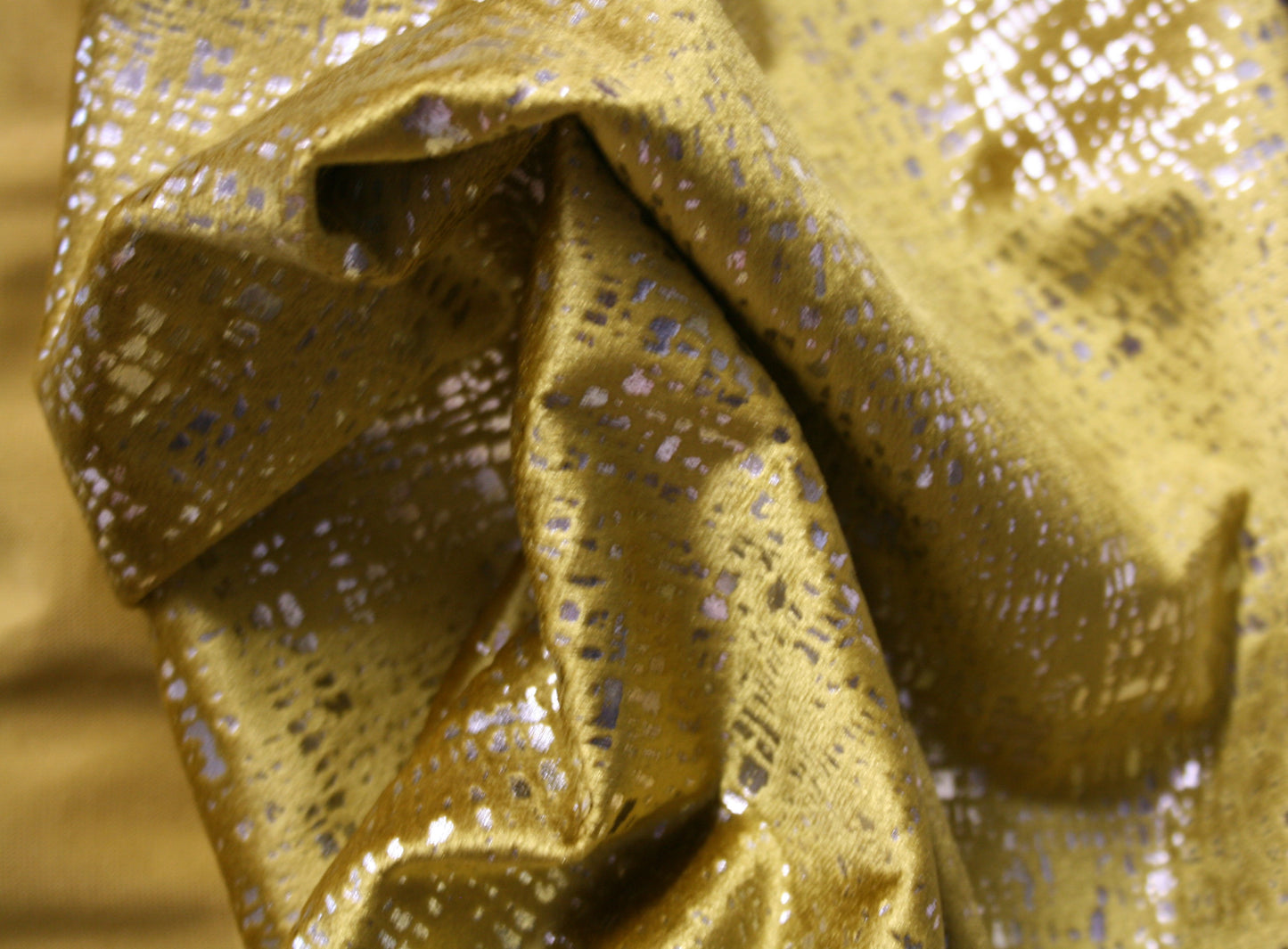 Ochre Zinc - Soft Furnishing Velvet