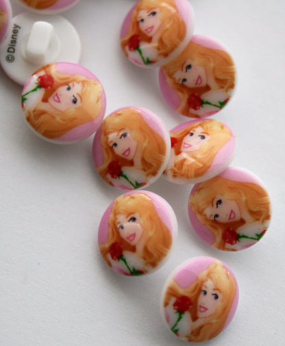 Sleeping Beauty Disney Button - 10mm