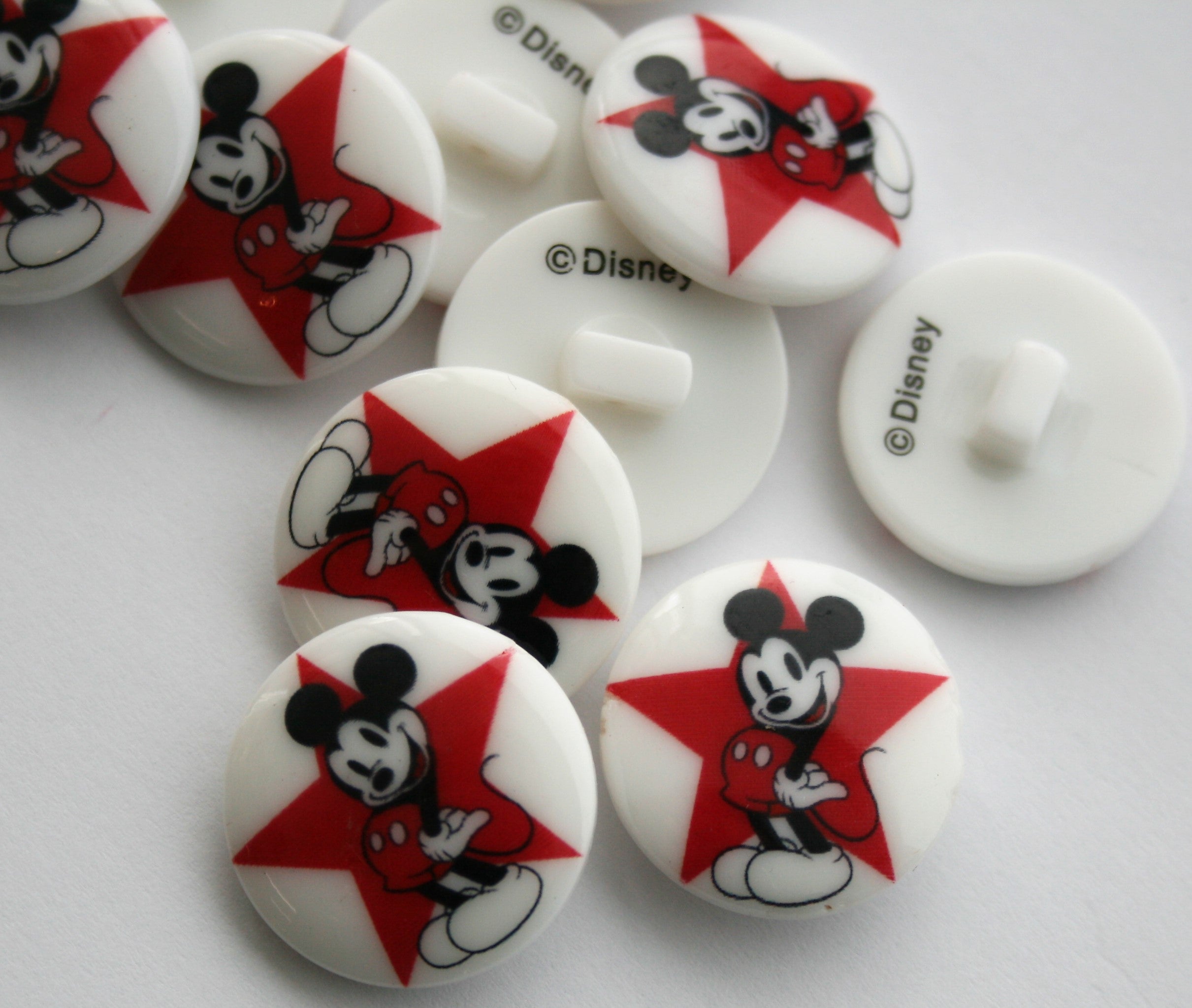 Mickey's Rival Buttons Classic Mickey Mouse Disney Button - 25mm – The Carolyn Rose School of ...
