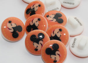 Mickey Mouse Disney Button - 10mm