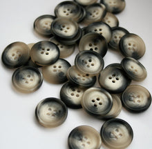 Grey Swirl Coat Buttons