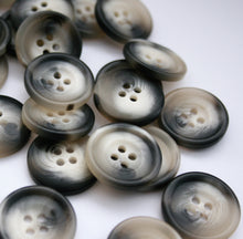 Grey Swirl Coat Buttons