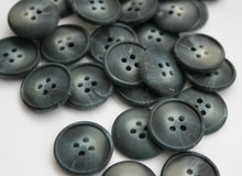 Navy/Grey Swirl Coat Buttons