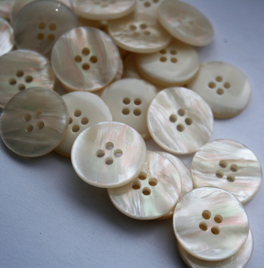 Pearlescent Buttons