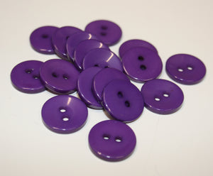 Purple Shine Buttons