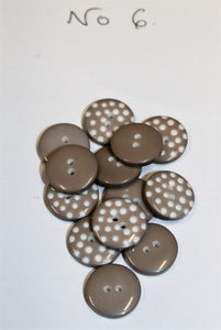 Polka Dot Buttons