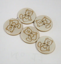 Bear/Dog Childrens Buttons
