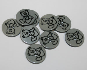 Bear/Dog Childrens Buttons