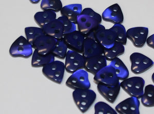 Tiny Hearts 10mm Buttons