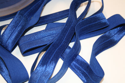 Elasticated Stretch Bias Tape - Fold Over Elastic 20mm