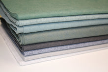 Wool Felt (30x45cms) Greens/Greys