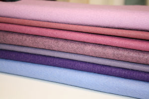 Wool Felt (30x 45cms) Purples