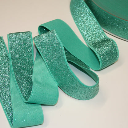Glitter - Lurex Elastic Tape - Waistband - 40mm
