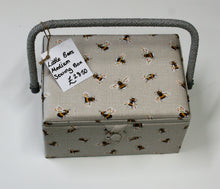 Sewing Basket - Storage Box - Medium - Bees