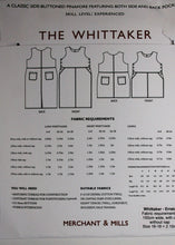 Whittaker Dress Pattern - Merchant and Mills