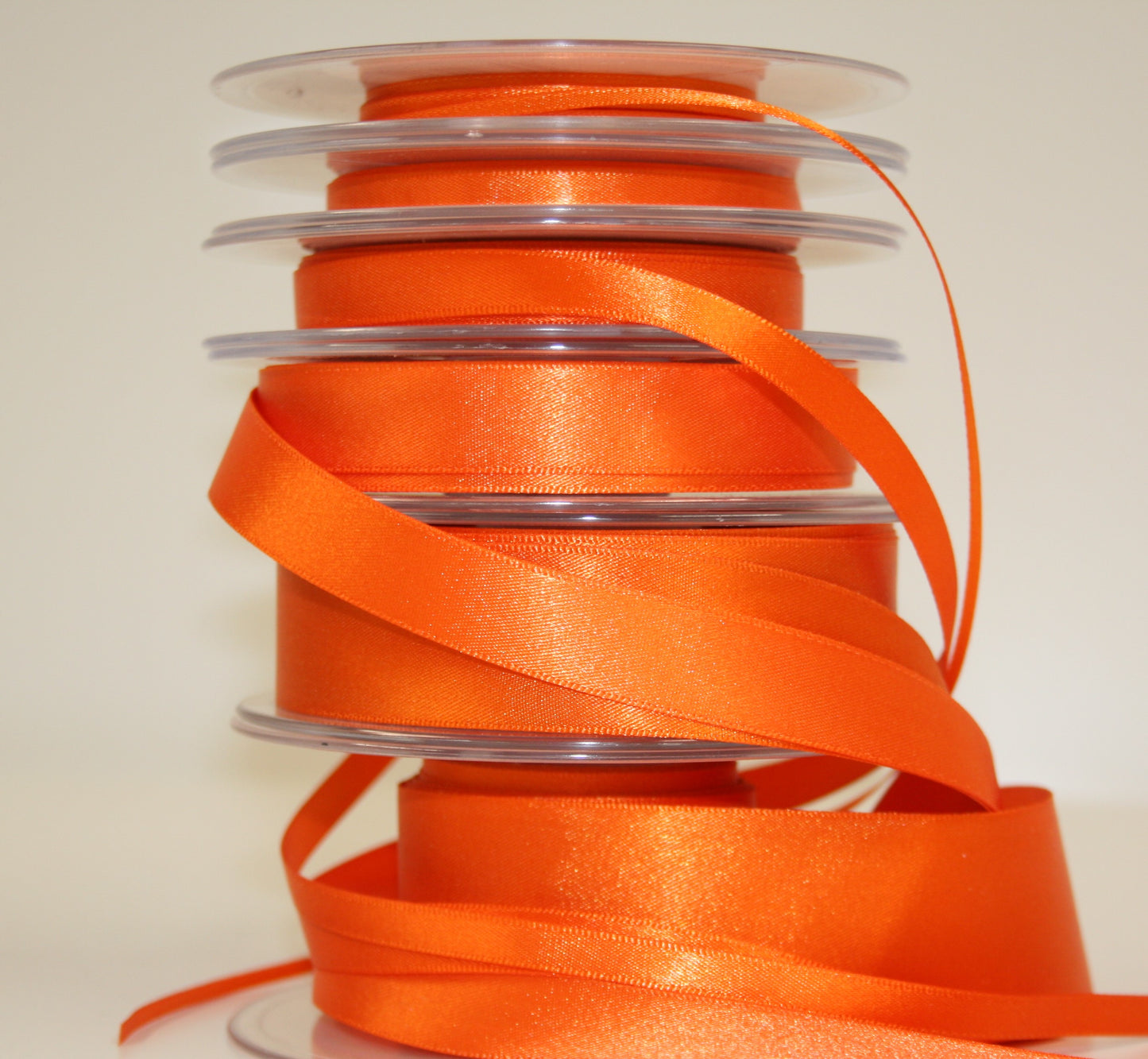 Orange Satin Ribbon