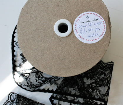 100mm Black Lace