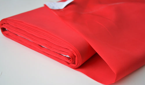 Red - Polyester - Lining