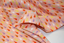 Pink/Multi-colour Fishes, Under the Sea Collection - Cotton