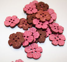 Pink Flowers - 20mm