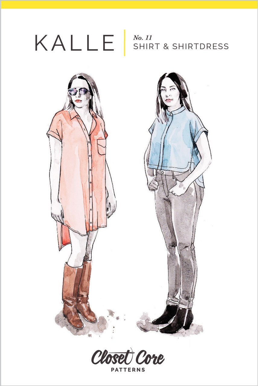 Kalle Shirt & Dress No.11 - Closet Core Patterns