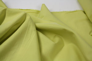 Solid Citrus, green/yellow - Cotton