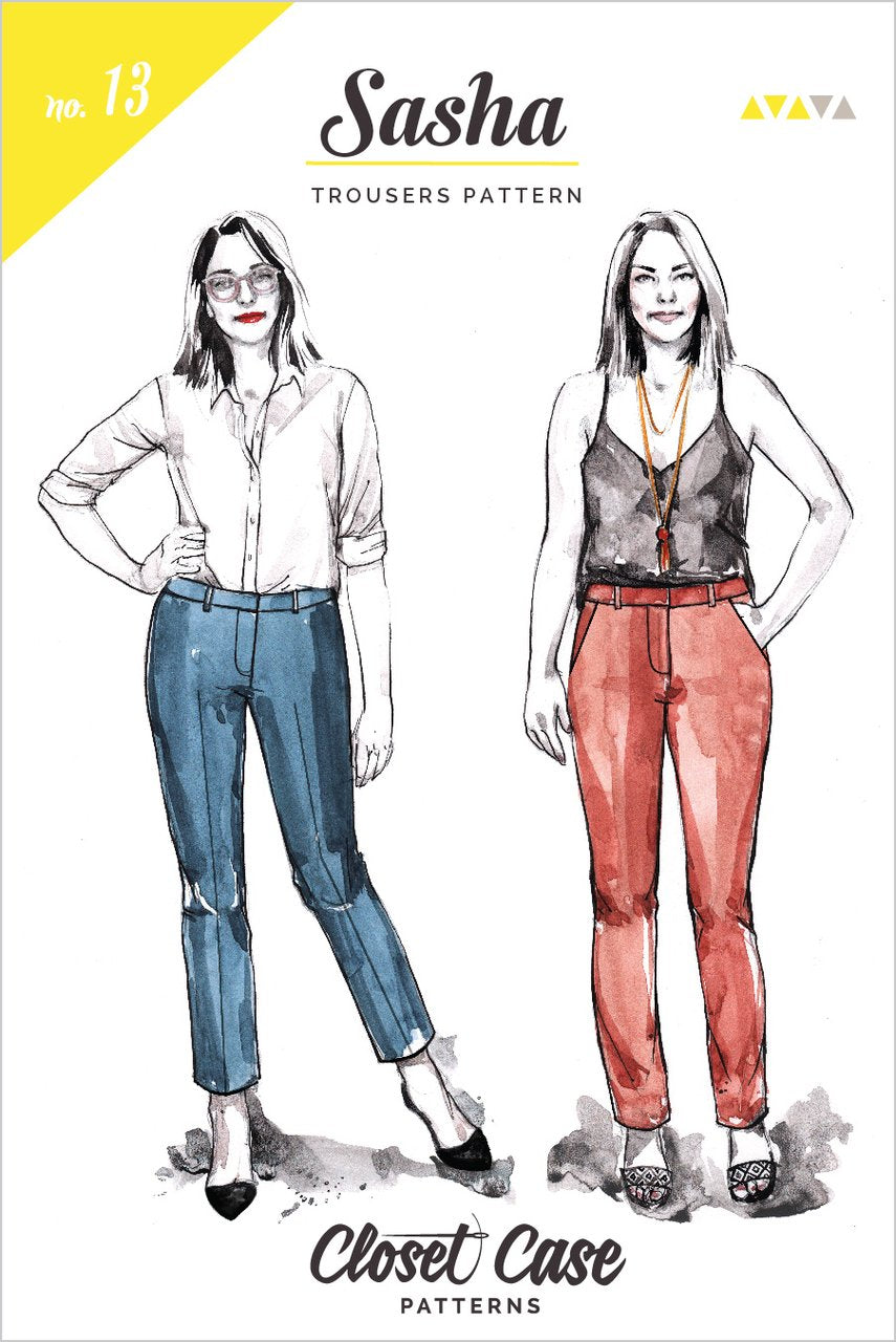 Sasha  Trousers no.13 - Closet Core Patterns